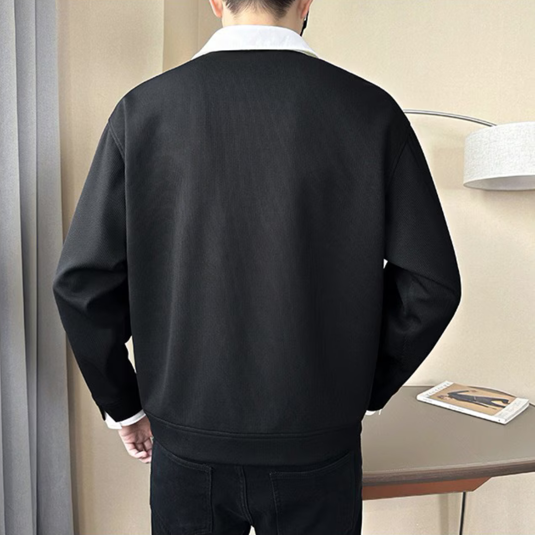 Layered Chic V-Neck Top T-Shirt