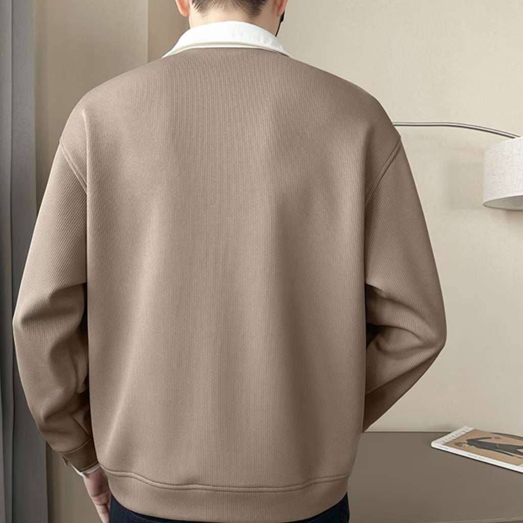 Layered Chic V-Neck Top T-Shirt