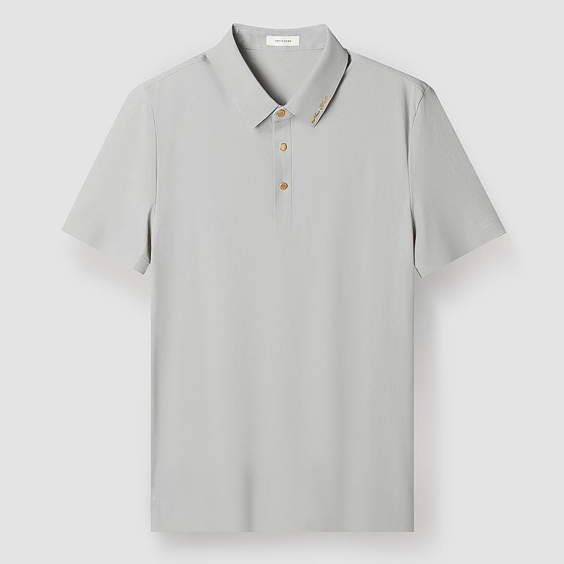 Men's Contemporary Short Sleeve Polo T-shirt
