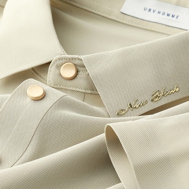 Men's Contemporary Short Sleeve Polo T-shirt