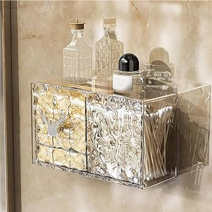 Wall Mounted Cotton Swab Box